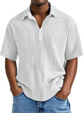 Textured Collared Shirt