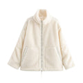 Women's Textured Zip-Up Jacket