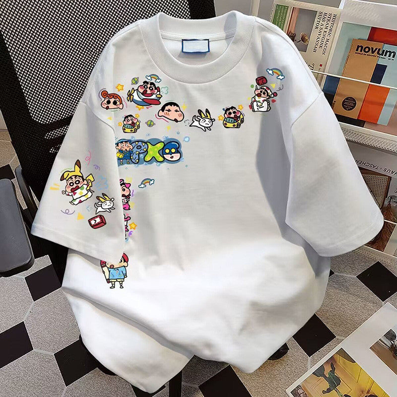 Cartoon Character Loose T-Shirt