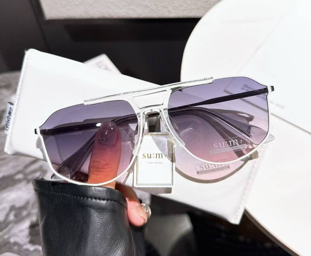 Celebrity Chain Aviator Sunglasses