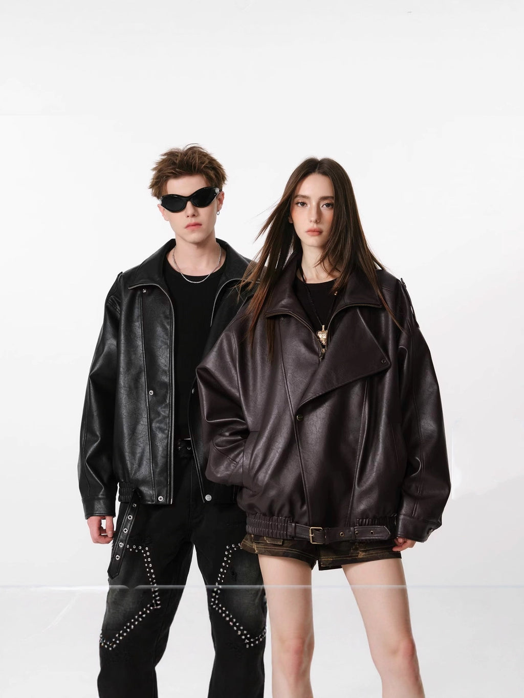 Oversized Biker Jacket