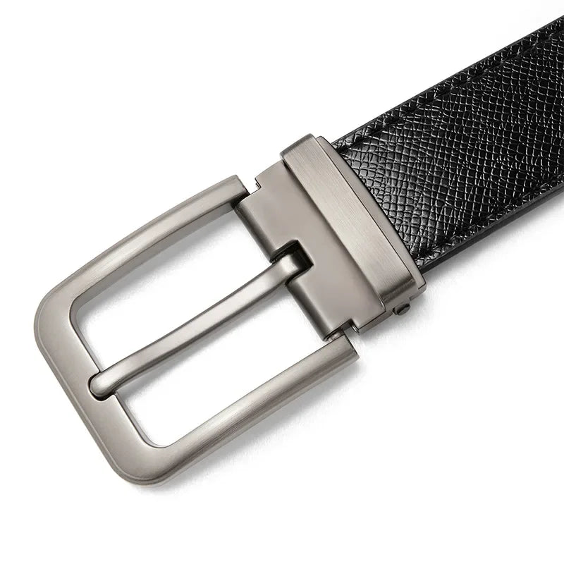 PrimeCraft Reversible Leather Belt