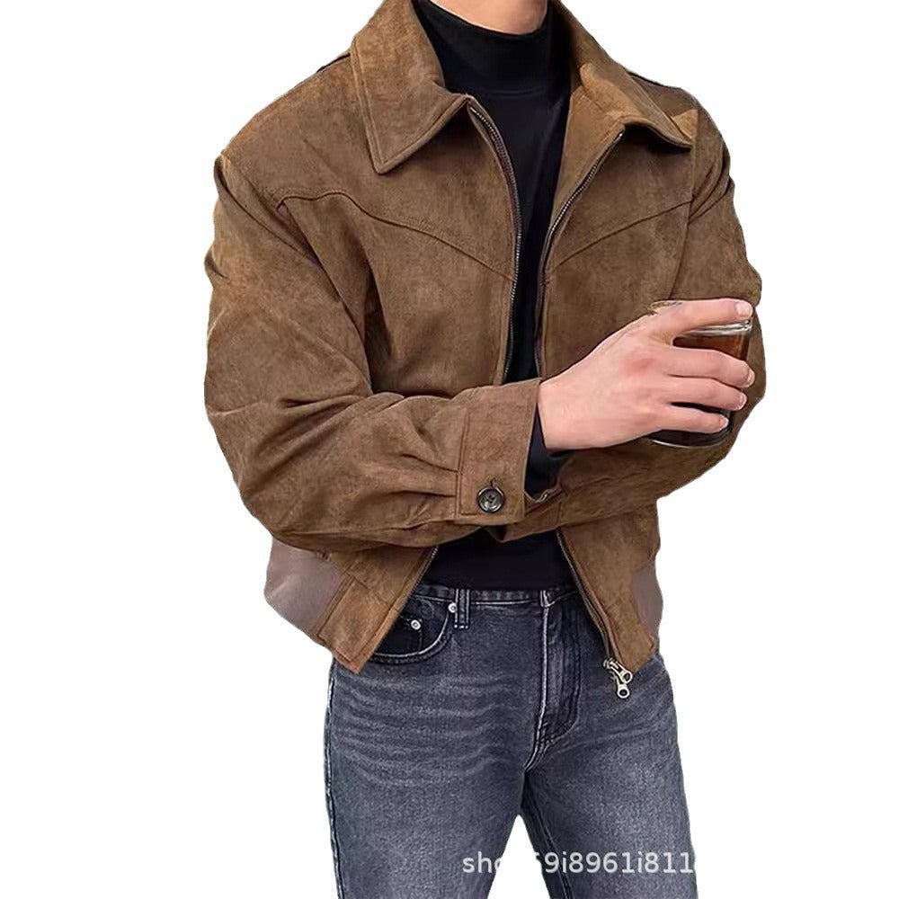 Zip-Up Collared Jacket