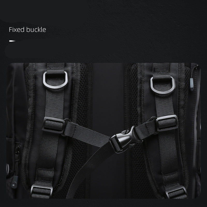 Factory direct sales backpack men's trendy backpack travel large capacity hiking bag college student school bag computer men's bag