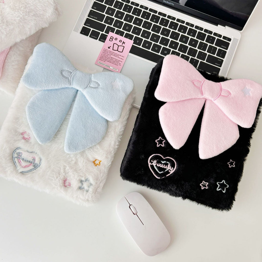 Plush Bow Binder Photocard Album