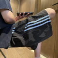 Three-Stripe Casual Shorts