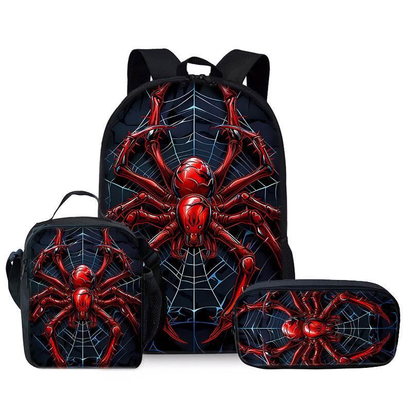 Spider Web Backpack Set