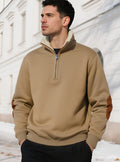 Men’s Fleece-Lined Quarter-Zip Pullover