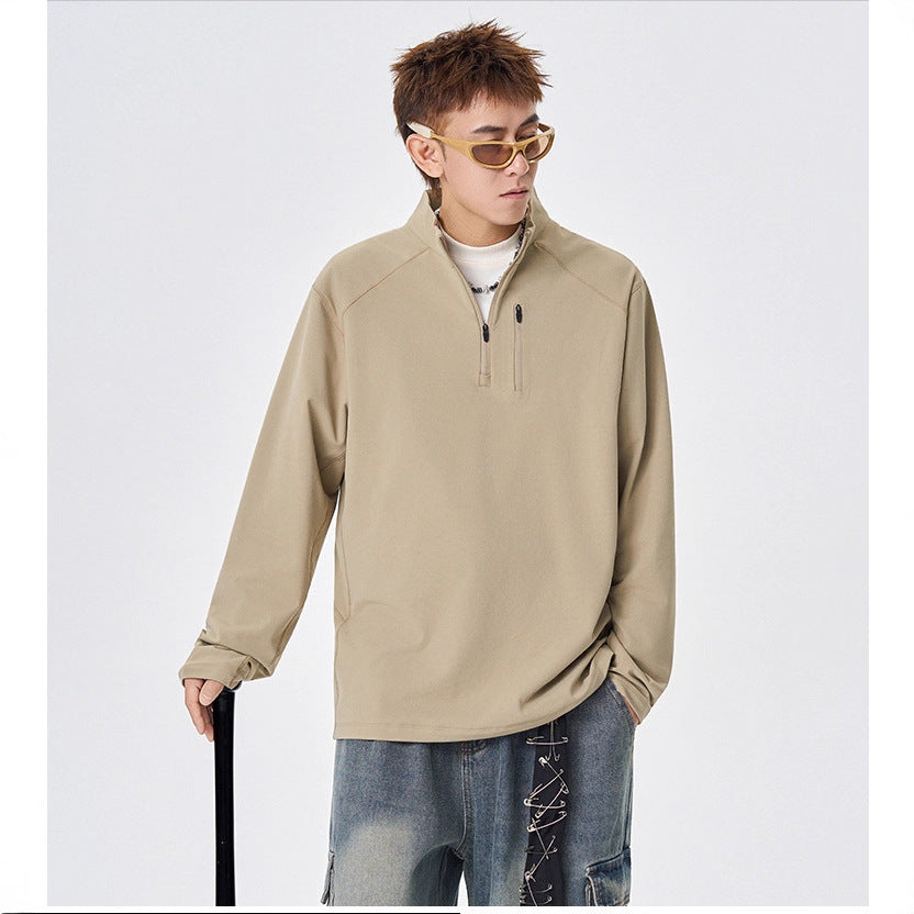 Men's Outdoor Half-Zip Fleece Pullover