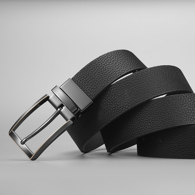 DualEdge Classic PU Leather Belt