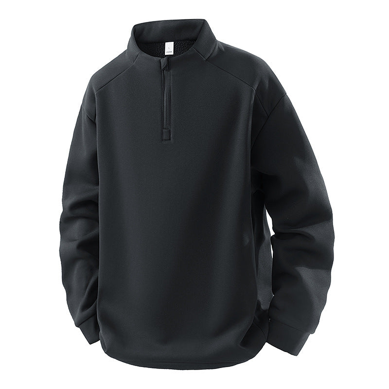 Half-Zip Fleece Sweatshirt
