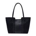 Suede-Look Shoulder Bag