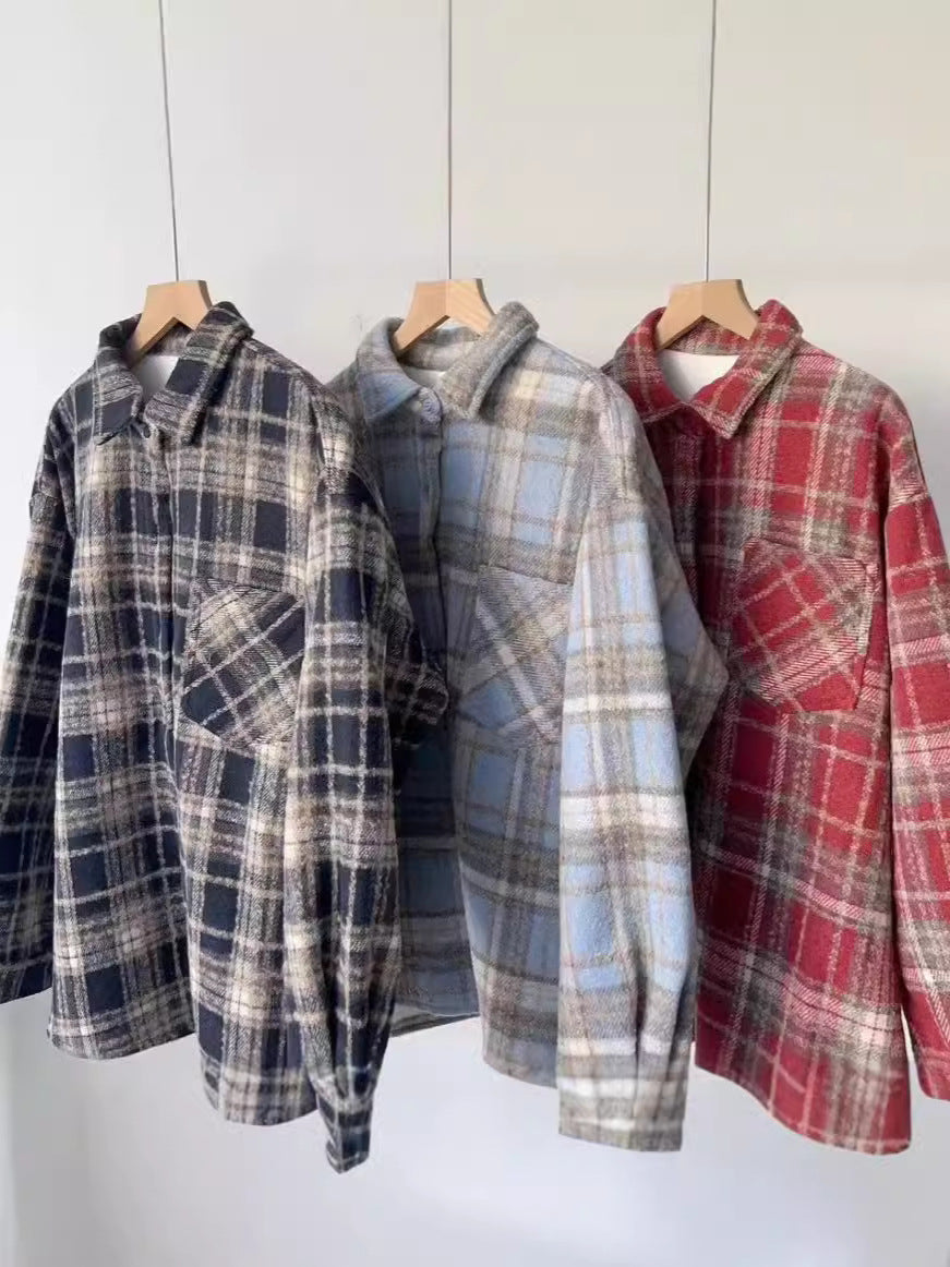 Retro Plaid Shacket