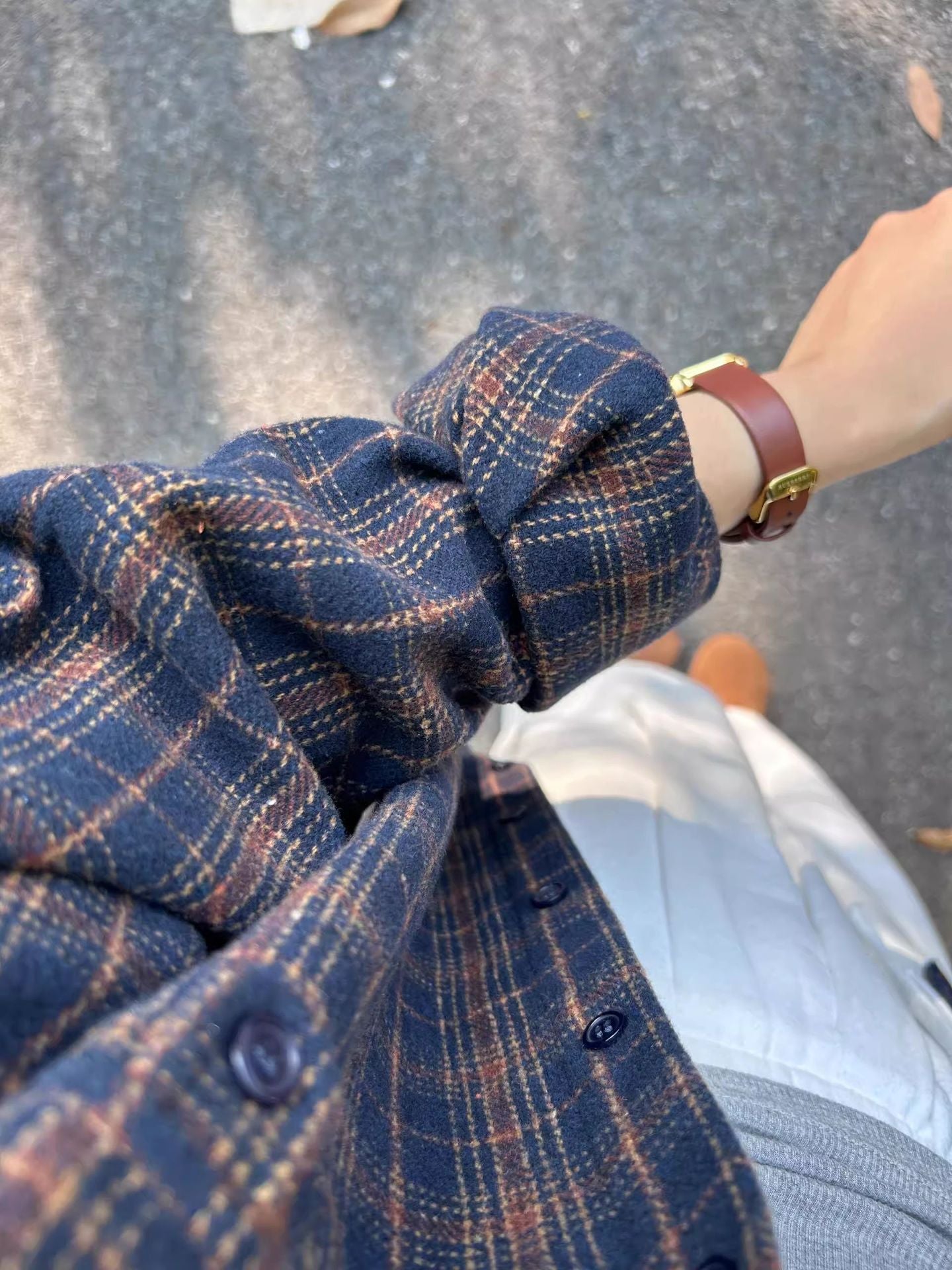 Retro Plaid Flannel Shirt