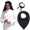 All black bandana + beard headband 54