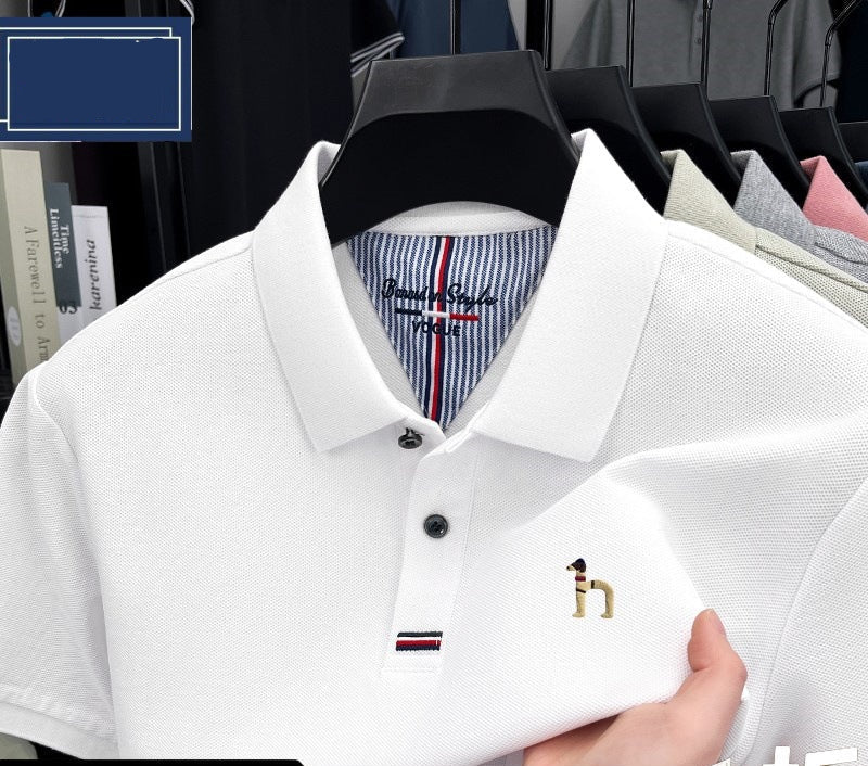 Pure Cotton Piqué Collar Polo