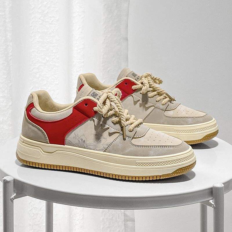 Wave-Etched Urban Low-Tops