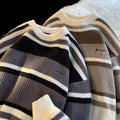 Urban Linear Knit Crewneck