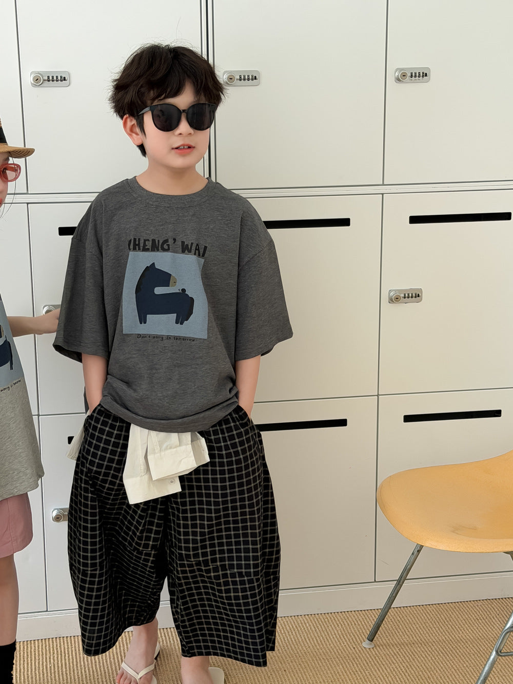 Kids' Pony-Letter T-Shirt