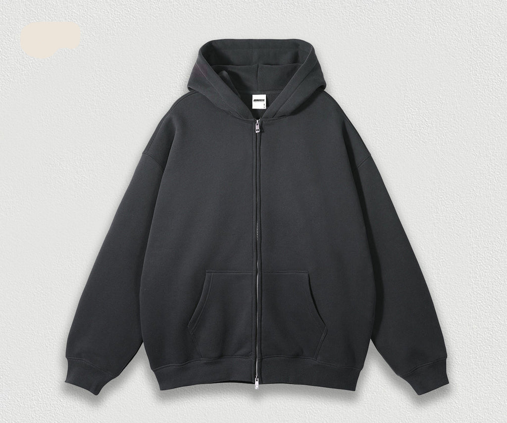 Heavyweight Thermal Dual-Zip Hoodie