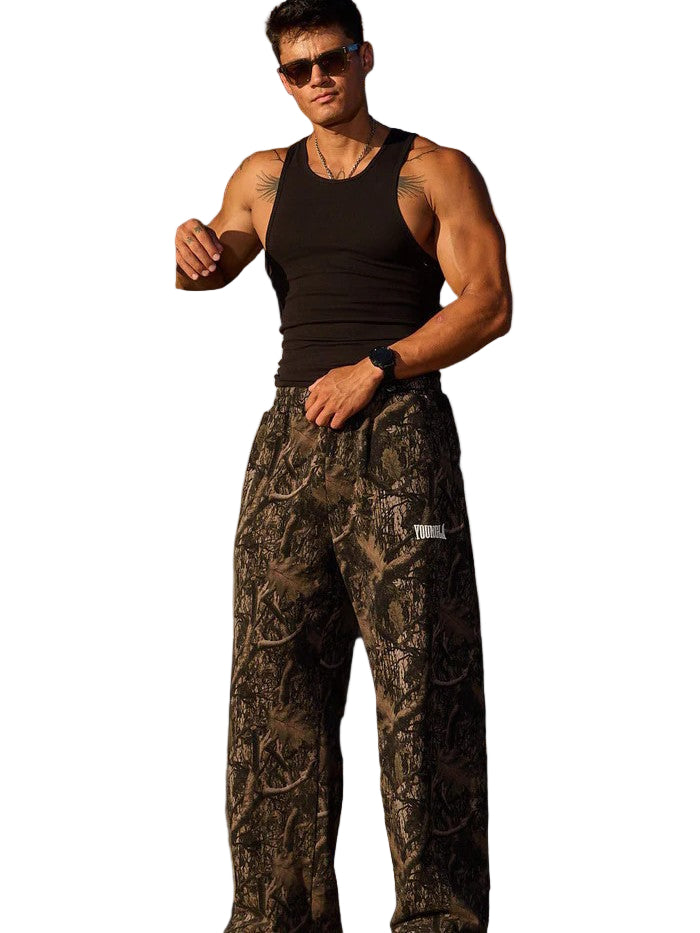 Men's Camo-Style Performance Pants