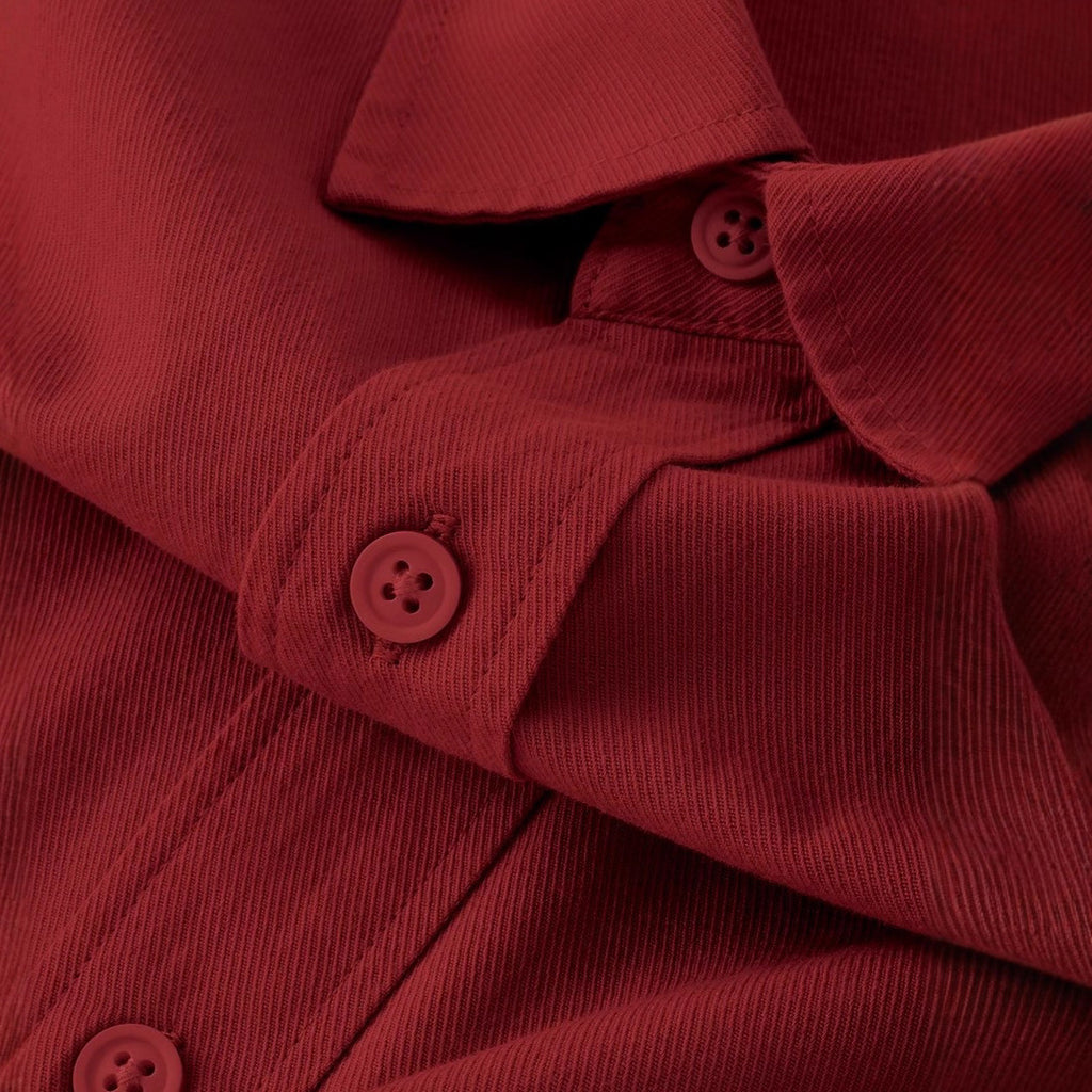 Classic Cotton Button-Down Overshirt