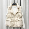 Padded Drawstring Vest