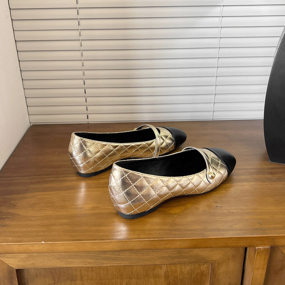 Colorblock Mary Jane Heels