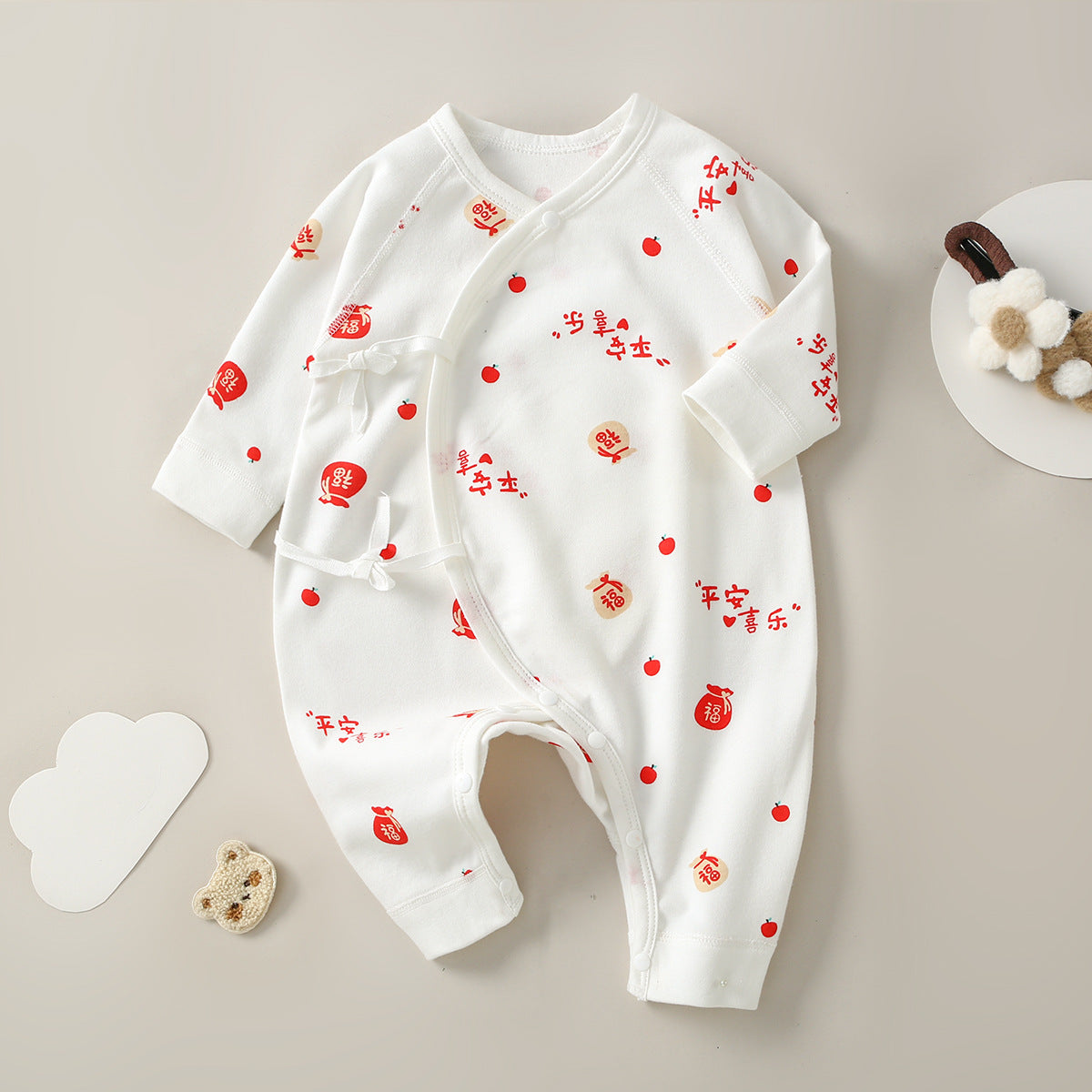 Boneless Cotton Newborn Crawling Suit