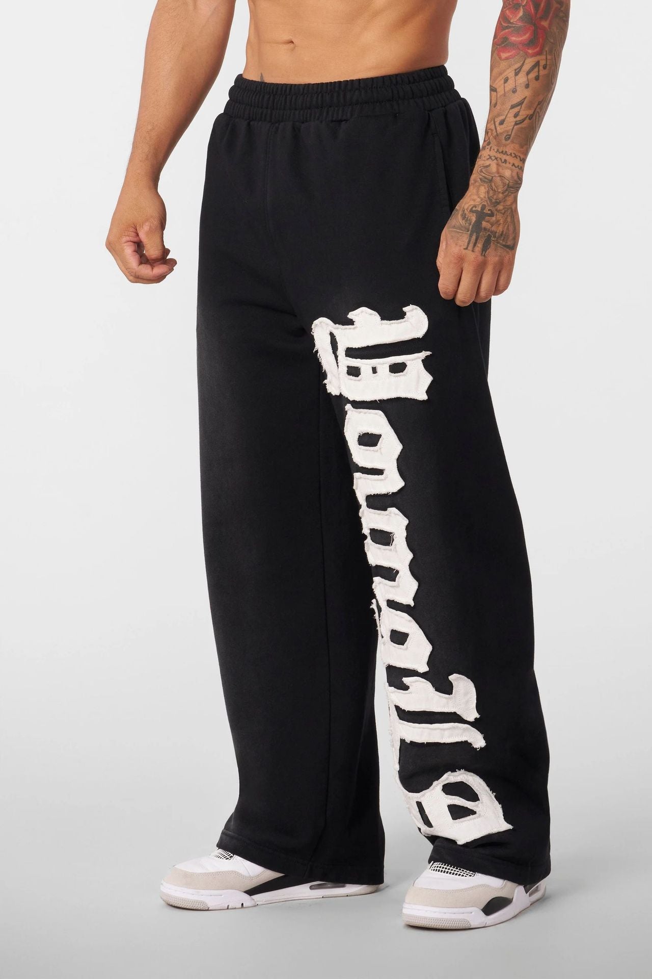 Oversized Embroidered Lounge Pants