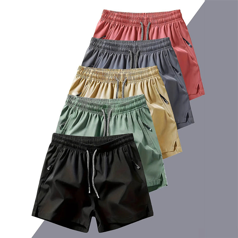 Athletic Drawstring Training Shorts