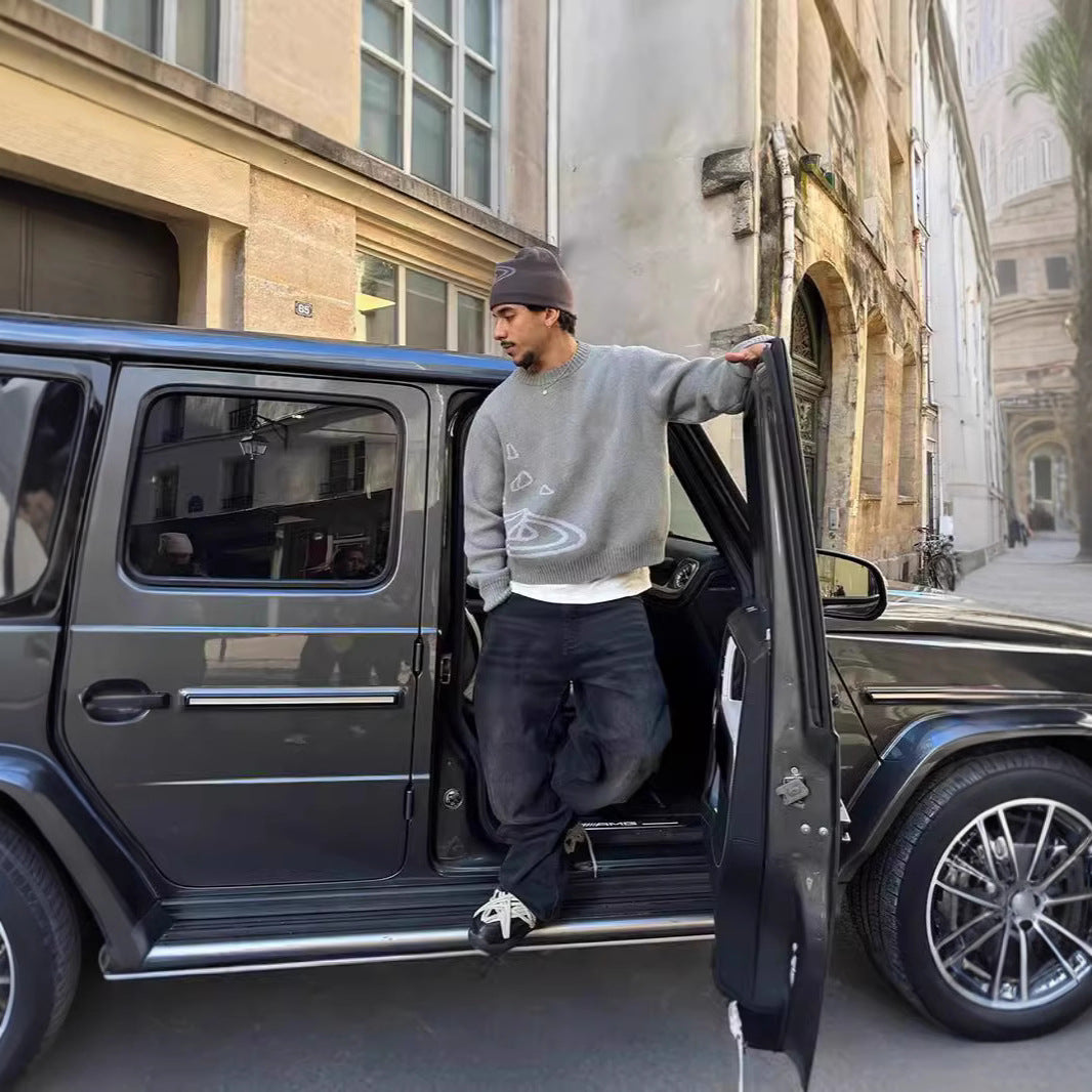 Cross-border American retro sweater