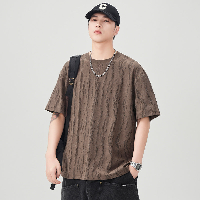 Textured Oversized T-Shirt