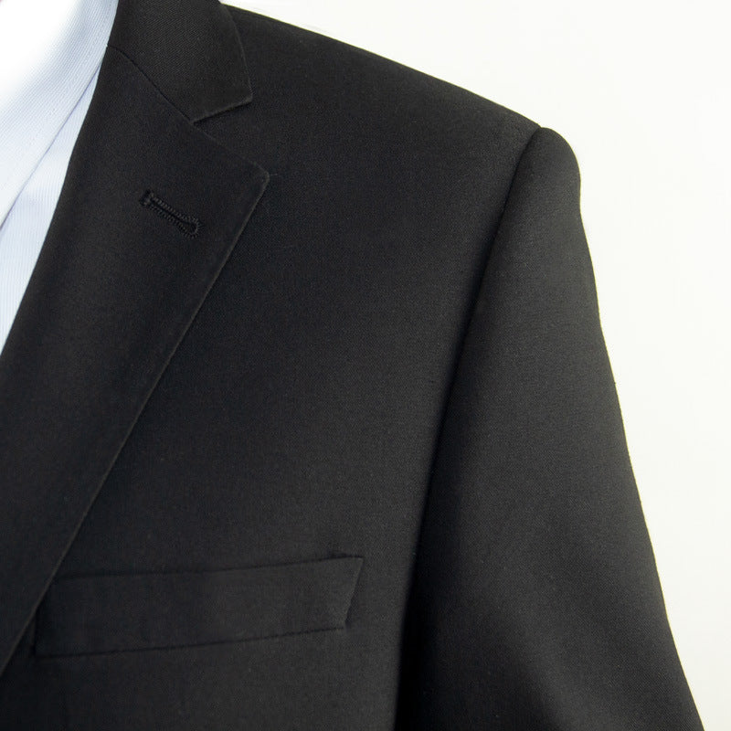 Slim Fit Black Suit