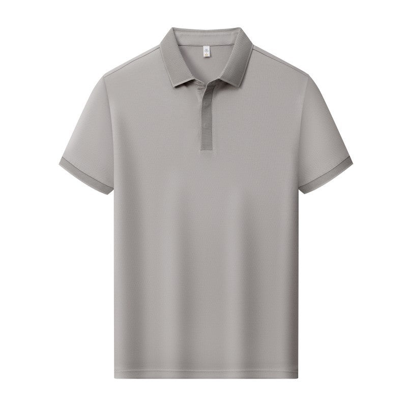 Premium Mulberry Silk Polo T-Shirt
