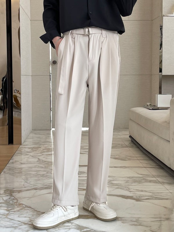 Oversized Pleated Trousers