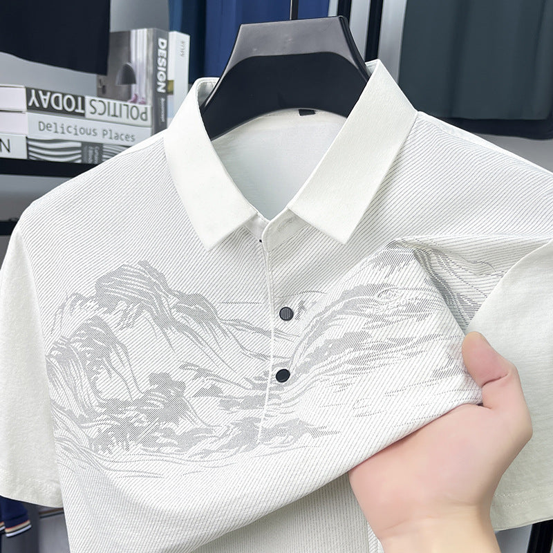 Jacquard Polo Shirt