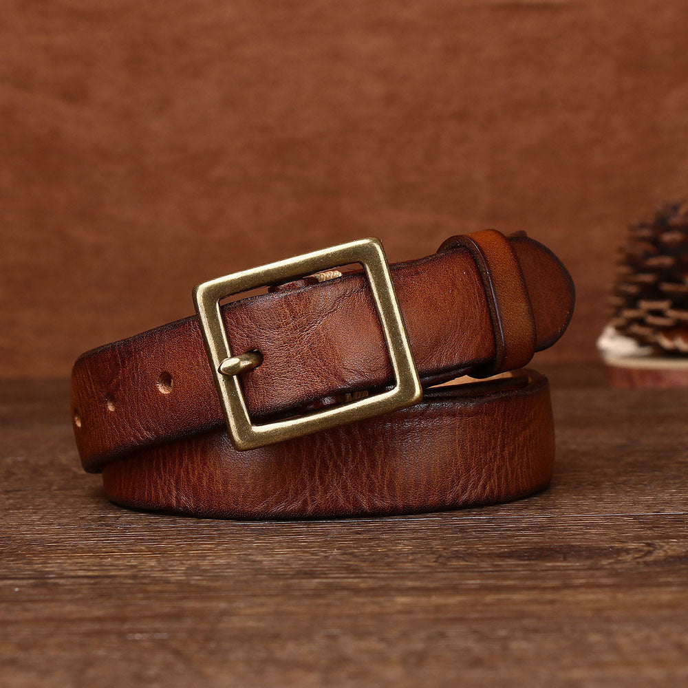 Vintage Casual Leather Belt