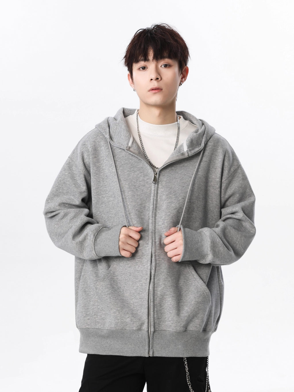 Modern Zip-Up Hoodie