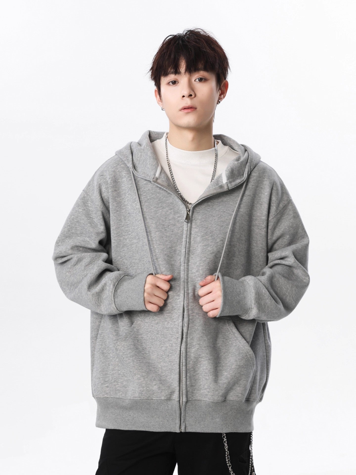 Modern Zip-Up Hoodie