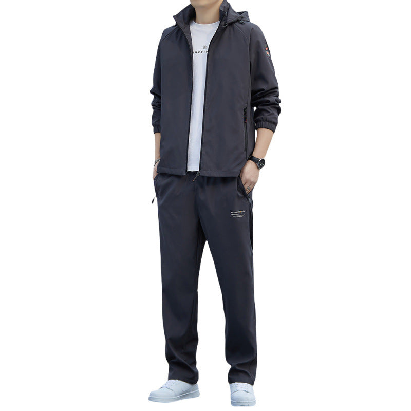 Men's Casual Two-Piece Tracksuit