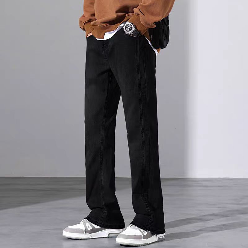 Relaxed Fit Straight Leg Jeans