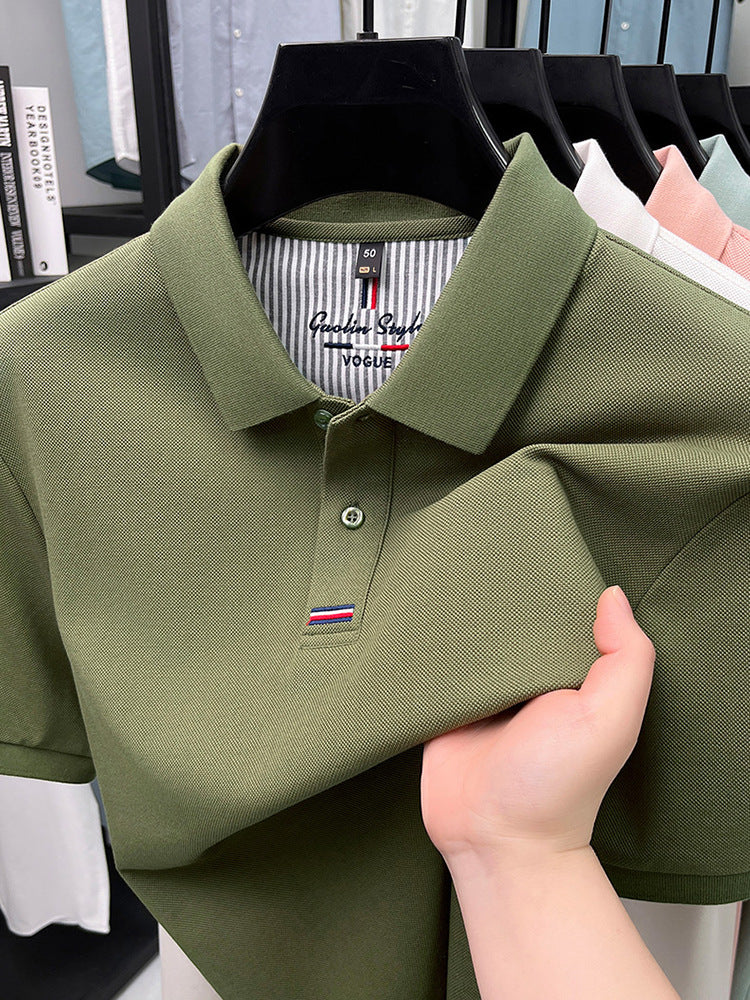 Premium Cotton Business Casual Polo