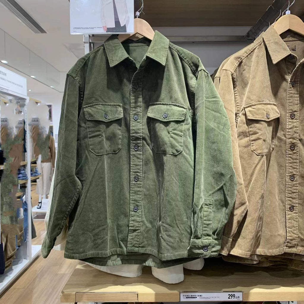 Corduroy Workwear Shirt Jacket