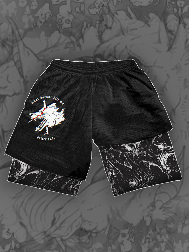 Layered Performance Shorts