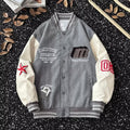 Embroidered Varsity Jacket