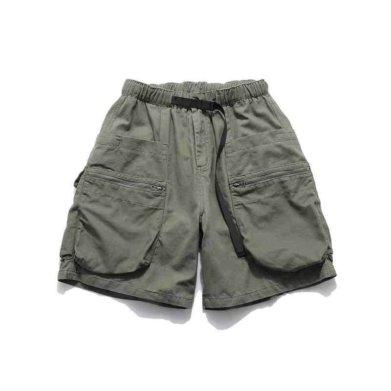 Vintage-Washed Cargo Shorts