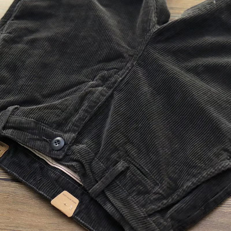 Corduroy Loose Fit Cargo Pants