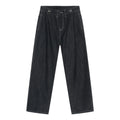 Korean Style Dark Denim Pants — Pants Only