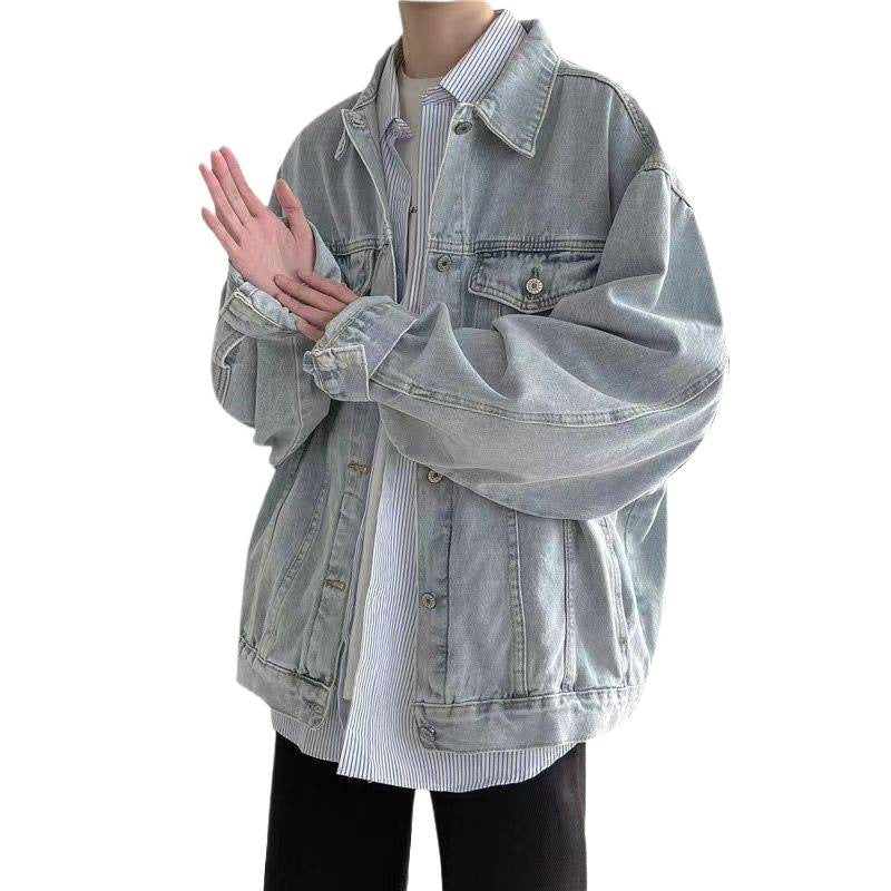 Oversize Denim Street Jacket